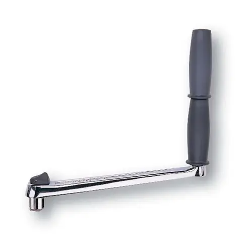 250mm (10") Chrome Winch Handle, Lock-in, Double Grip 250mm (10") Chrome Winch Handle, Lock-in, Double Grip