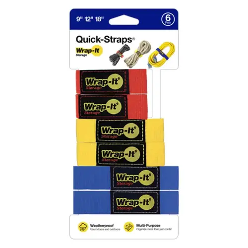 Quick-Straps Assorted 6 Pack Quick-Straps Assorted 6 Pack