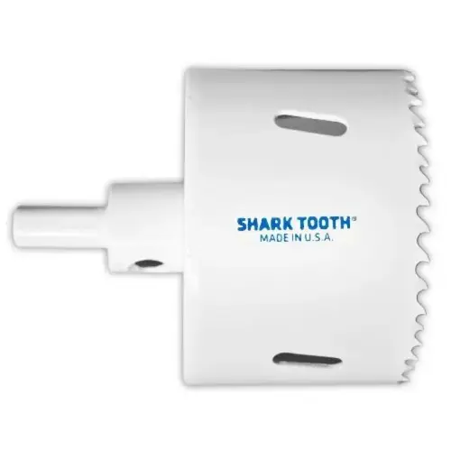 Shark Tooth Hole Saw Arbor Attached 2-7/8" Shark Tooth Hole Saw Arbor Attached 2-7/8"