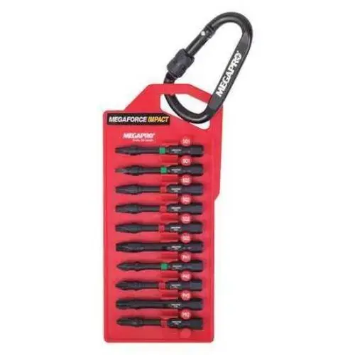 "9BP-1-10B IMPACT BITS 2"" "" ASSORTED BITS" "9BP-1-10B IMPACT BITS 2"" "" ASSORTED BITS"