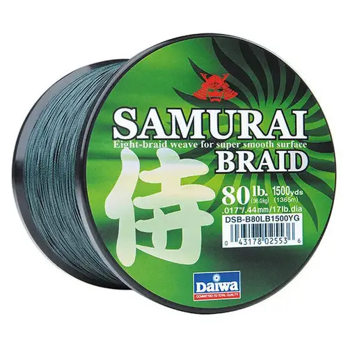 Samurai Braid 40Lb 150yds Green Samurai Braid 40Lb 150yds Green