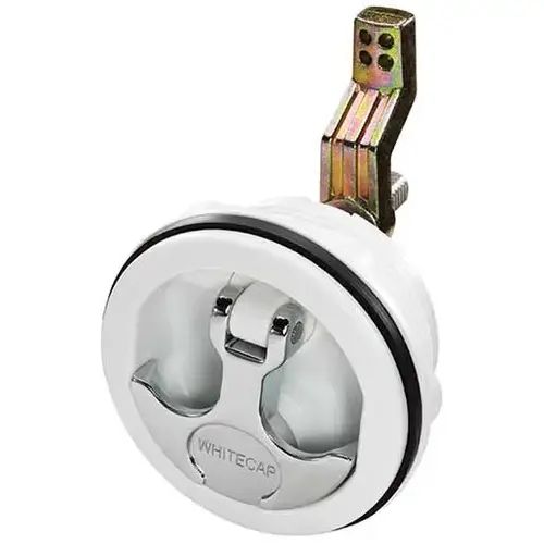 Non-Locking T-Handle, White/Chrome Non-Locking T-Handle, White/Chrome