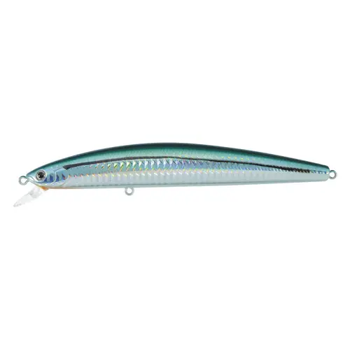 Salt Pro Minnow Fishing Lure, 6" Laser Green Shiner Salt Pro Minnow Fishing Lure, 6" Laser Green Shiner