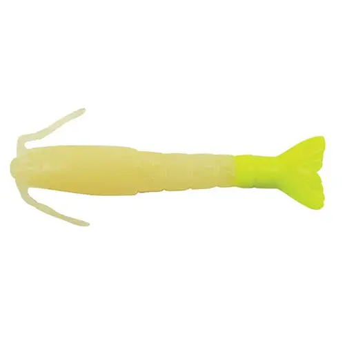 Gulp! Alive! Shrimp Fishing Bait, 3" Glow Chartreuse Gulp! Alive! Shrimp Fishing Bait, 3" Glow Chartreuse