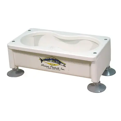 Suction-Mount Double Cup Holder White Suction-Mount Double Cup Holder White