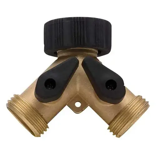 Heavy-Duty Brass Shut-Off Valve, Two-Way Heavy-Duty Brass Shut-Off Valve, Two-Way