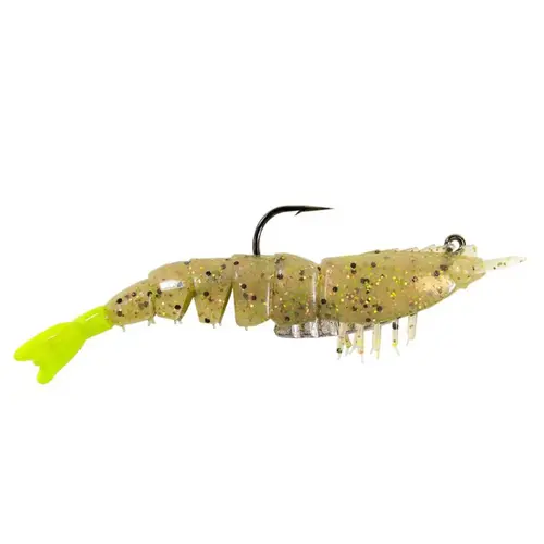 3 1/2" Ez Shrimpz Rigged Sof Baits, 2-Pack Fried Chicken 3 1/2" Ez Shrimpz Rigged Sof Baits, 2-Pack Fried Chicken