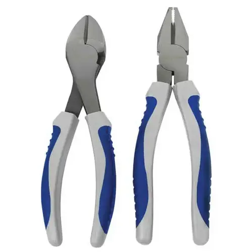 7" Linesman & 7-1/2" Diagonal Pliers Set 7" Linesman & 7-1/2" Diagonal Pliers Set