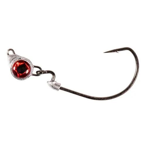 Texas Eye Jigheads, 2-Pack Red Texas Eye Jigheads, 2-Pack Red