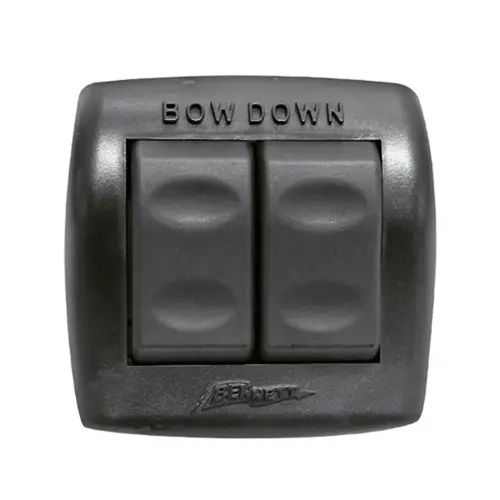 Bennett Euro Style Hydraulic Trim Tab Rocker Switch Bennett Euro Style Hydraulic Trim Tab Rocker Switch