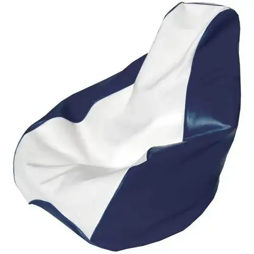 Go-Anywhere Marine Beanbag Chair White/Navy Go-Anywhere Marine Beanbag Chair White/Navy