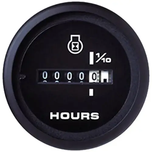 Premier Pro Series Hourmeter Black Premier Pro Series Hourmeter Black