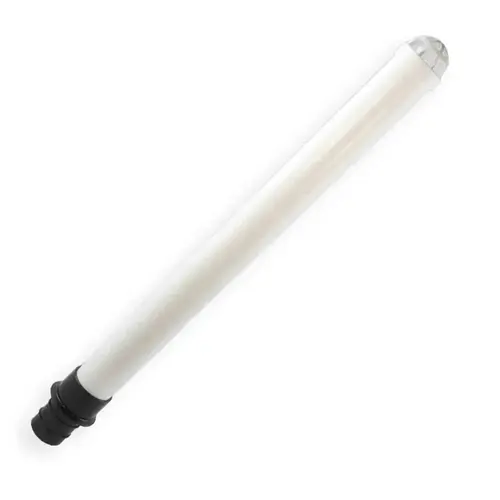 Overflow Drain Tube - 18", Push-In Black / White Overflow Drain Tube - 18", Push-In Black / White