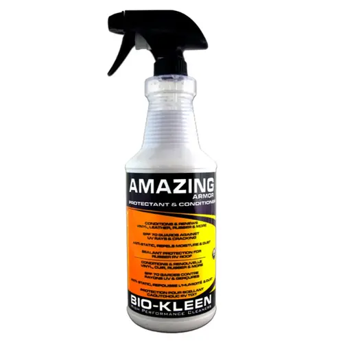 Amazing Armor Vinyl, Leather, Rubber Protectant & Conditioner, 32 oz. Amazing Armor Vinyl, Leather, Rubber Protectant & Conditioner, 32 oz.