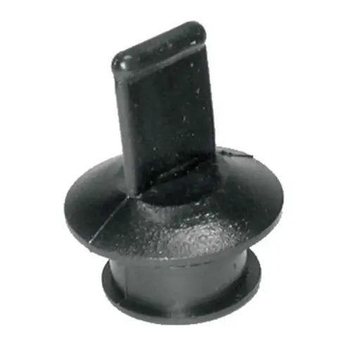 Baitwell Drain Plug - 1-1/8" Black Baitwell Drain Plug - 1-1/8" Black