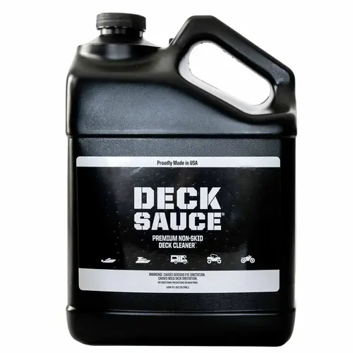 Deck Sauce Non-Skid Boat Deck Cleaner, Gallon Deck Sauce Non-Skid Boat Deck Cleaner, Gallon