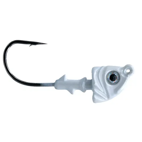 1st Gen Lead Jig Heads, 1oz., White 1st Gen Lead Jig Heads, 1oz., White