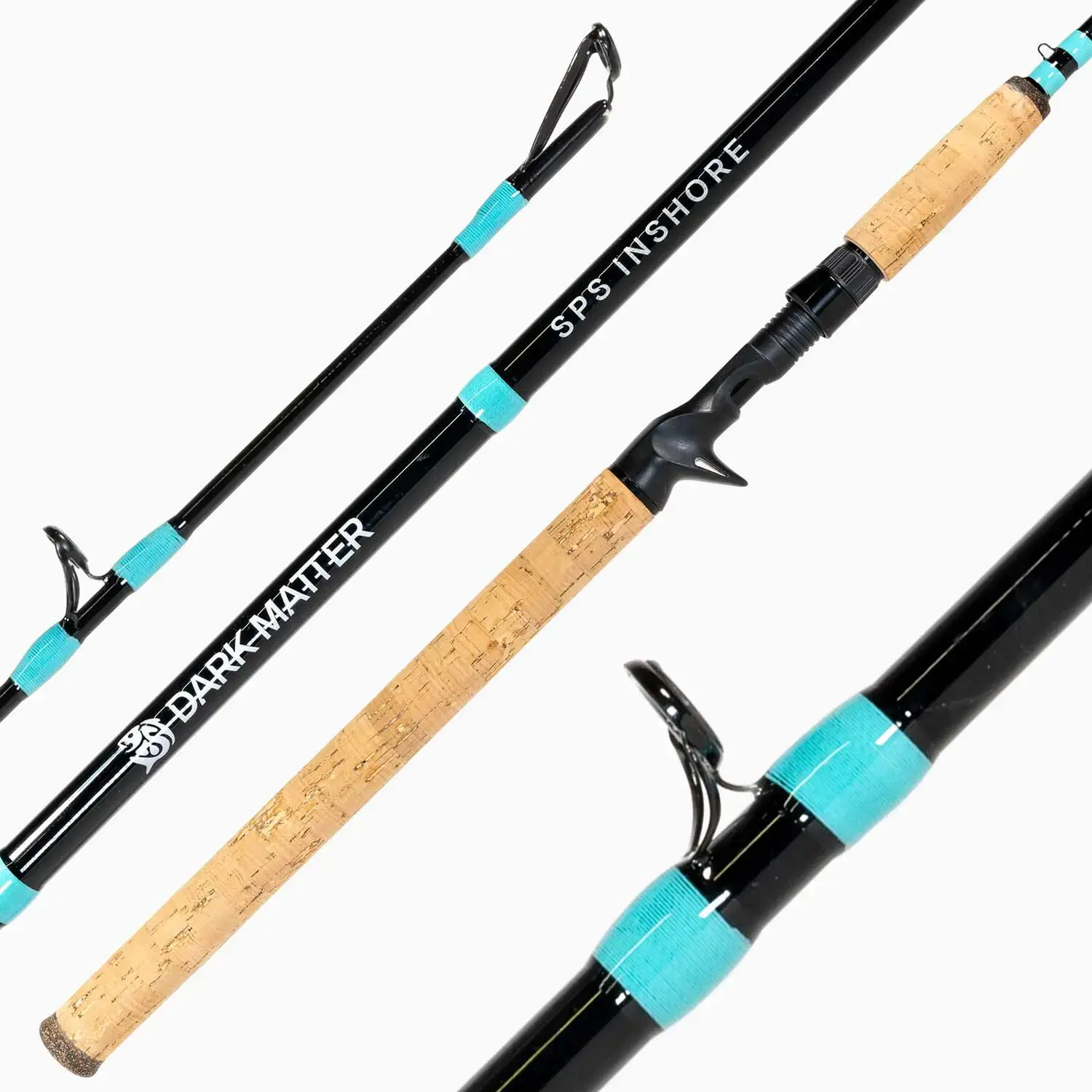 DARK MATTER FISHING Dark Matter SPS Inshore Casting Rods SPSIC70HF