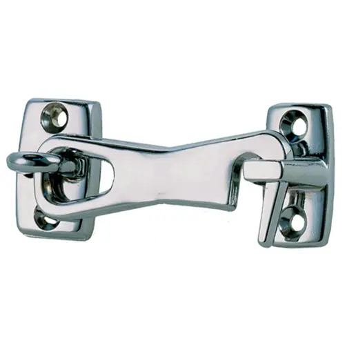 Chromed Zinc Cabin Door Hook - 3" Chromed Zinc Cabin Door Hook - 3"