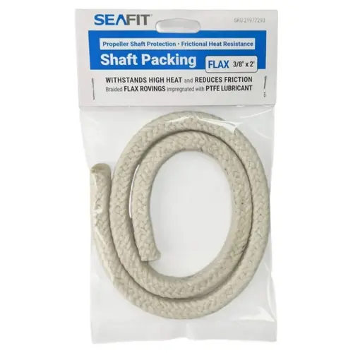 3/8" PTFE Flax Shaft Packing, 2 ft 3/8" PTFE Flax Shaft Packing, 2 ft