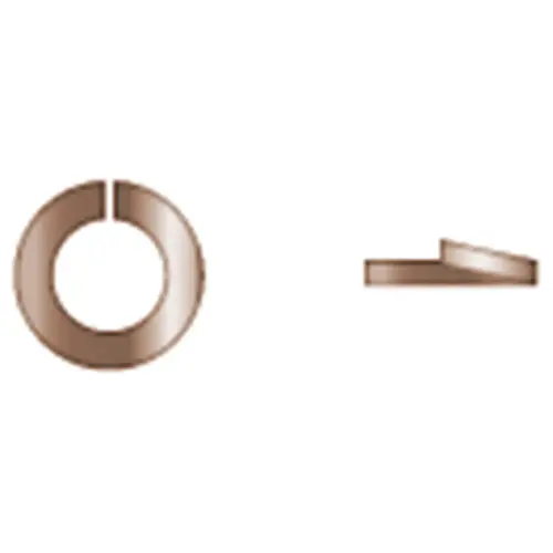 1/2" Silicon Bronze Lock Washers, 50-Pack 1/2" Silicon Bronze Lock Washers, 50-Pack