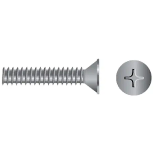 10-32 X 2" Stainless Steel Phillips Flat-Head Fine Thread Machine Screws, 50-Pack 10-32 X 2" Stainless Steel Phillips Flat-Head Fine Thread Machine Screws, 50-Pack