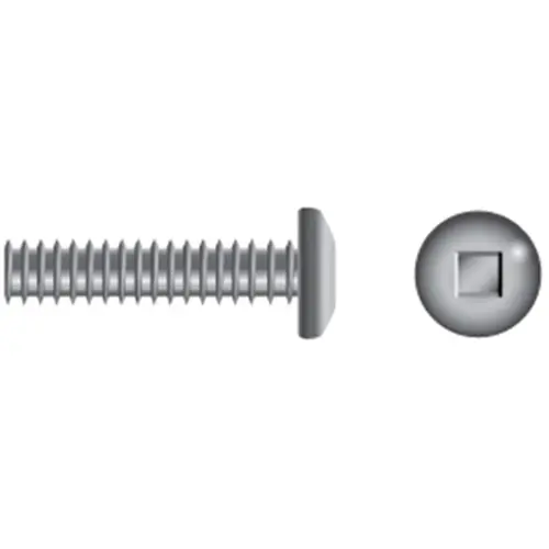8-32 X 2" Stainless Steel Square Drive Pan-Head Machine Screws, 50-Pack 8-32 X 2" Stainless Steel Square Drive Pan-Head Machine Screws, 50-Pack