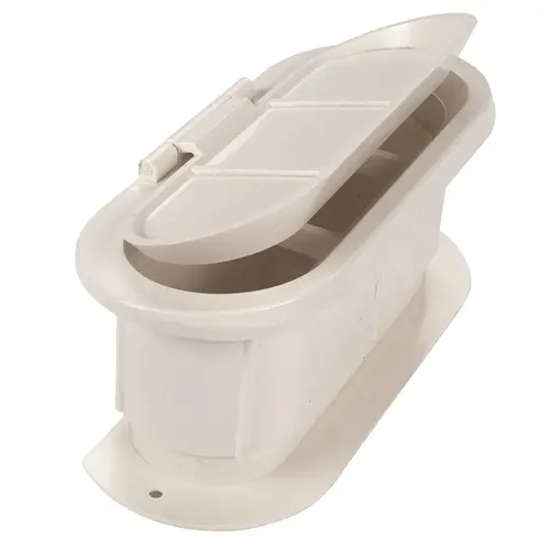 Telescoping Scupper White Telescoping Scupper White