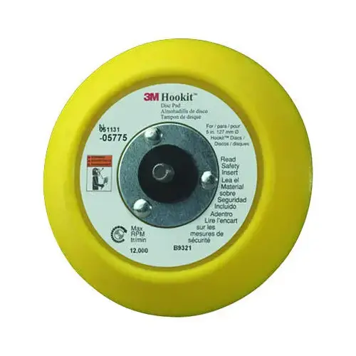 5" x 3/4" Hookit Sanding Disc Pad 5" x 3/4" Hookit Sanding Disc Pad