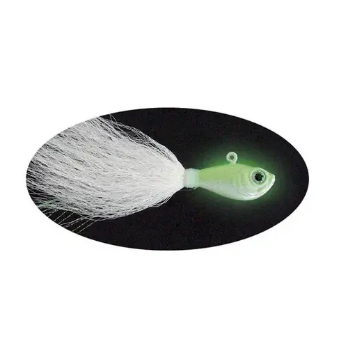 Prime Bucktail Jig, 3/4 oz. Glow Prime Bucktail Jig, 3/4 oz. Glow