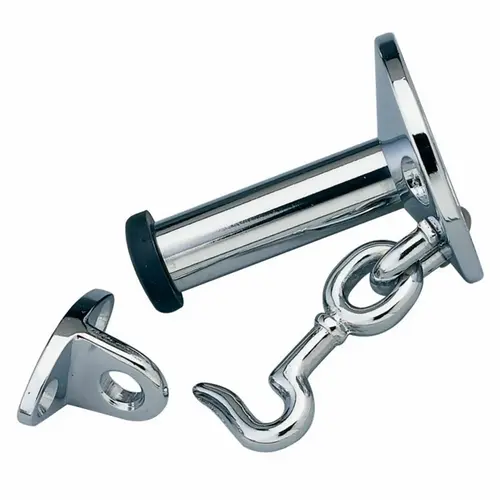 Door Stop with Hook - 2 3/8" Door Stop with Hook - 2 3/8"