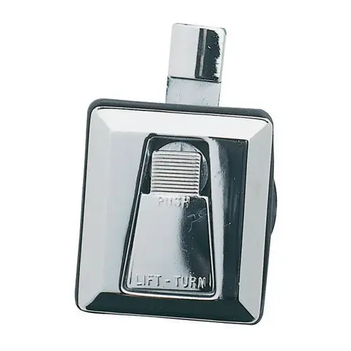 Flush Latch - Chrome, Non-Locking Flush Latch - Chrome, Non-Locking