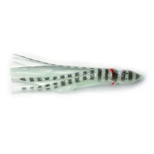 Sunrise Squid Trolling Lures Glow Black White Sunrise Squid Trolling Lures Glow Black White