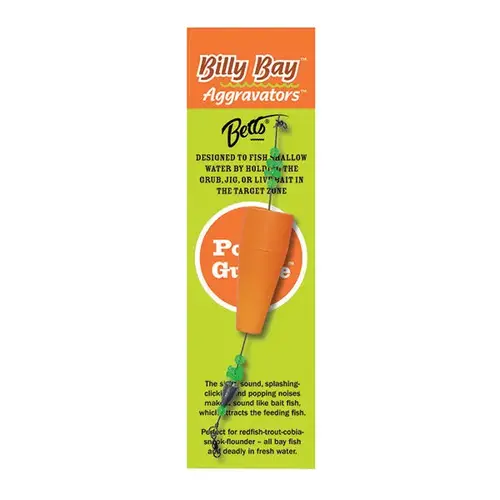 Pop N' Gurgle Aggravator Popper Rig Orange Pop N' Gurgle Aggravator Popper Rig Orange