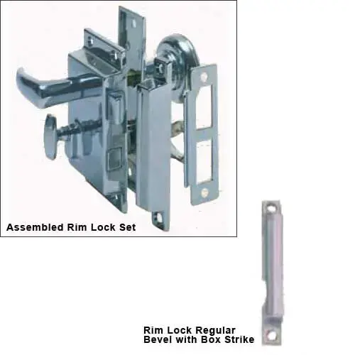 Rim Lock Box Strike - Regular Bevel Rim Lock Box Strike - Regular Bevel