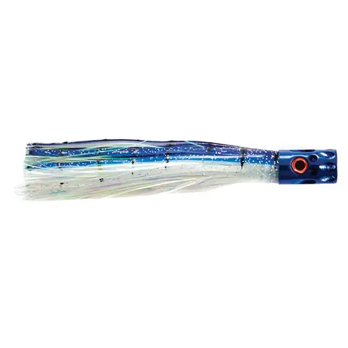 Magnum Turbo Whistler Unrigged Lure, 7" Blue/Pearl/Pearl Magnum Turbo Whistler Unrigged Lure, 7" Blue/Pearl/Pearl