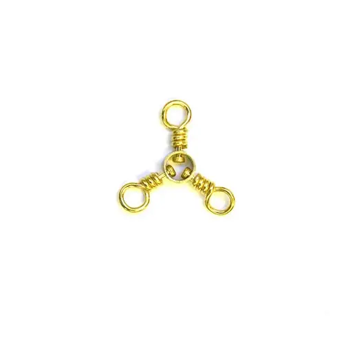 3-Way Swivel, Size 1/0 Brass 3-Way Swivel, Size 1/0 Brass