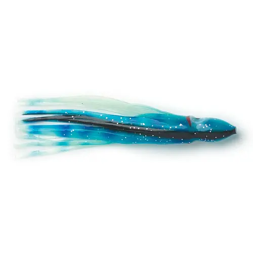 Sunrise Squid Trolling Lures Glow Blue Clear Sunrise Squid Trolling Lures Glow Blue Clear