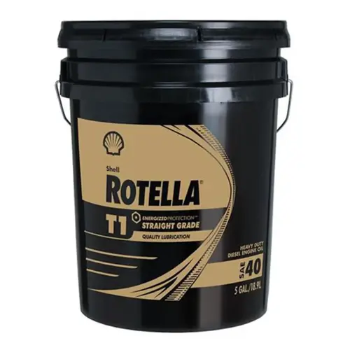 Rotella T Engine Oil - SAE 40W - 5 Gal Rotella T Engine Oil - SAE 40W - 5 Gal