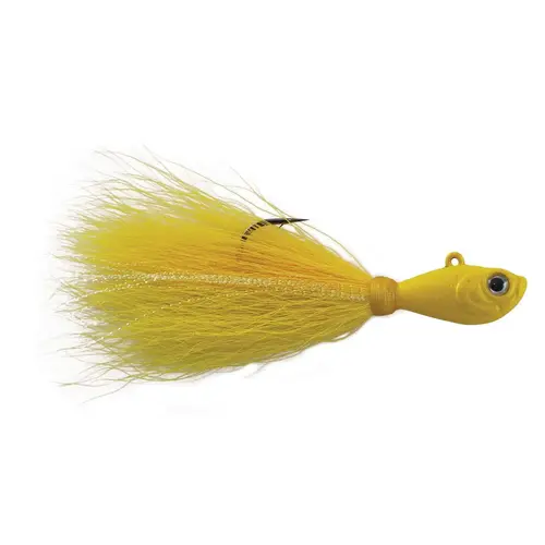 Prime Bucktail Jig, 6 oz. Yellow Prime Bucktail Jig, 6 oz. Yellow