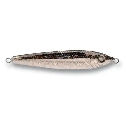 Laser Minnow Fishing Lure, 3/4 oz. Silver Black Laser Minnow Fishing Lure, 3/4 oz. Silver Black