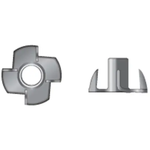 1/4-20 Stainless Steel Tee Nuts, 25-Pack 1/4-20 Stainless Steel Tee Nuts, 25-Pack