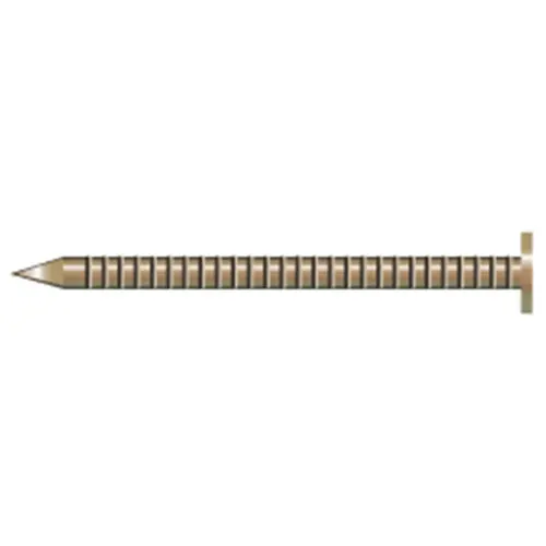 #10 X 3" Silicon Bronze Ring Shank Nails, 50-Pack #10 X 3" Silicon Bronze Ring Shank Nails, 50-Pack