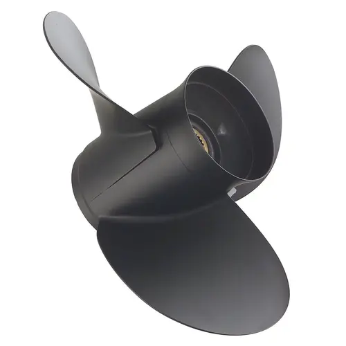 9" x 8" Quicksilver Black Diamond 3-Blade, RH, Aluminum Propeller 9" x 8" Quicksilver Black Diamond 3-Blade, RH, Aluminum Propeller