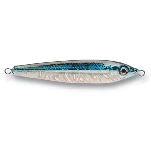 Laser Minnow Fishing Lure, 4 oz. Silver Blue Laser Minnow Fishing Lure, 4 oz. Silver Blue