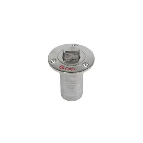 Stainless Steel Deck Fill for Gas Hose, 2" Stainless Steel Deck Fill for Gas Hose, 2"