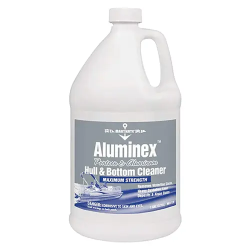 UNPUBLISHED 10/25/2023 HAZARDOUS CANNOT SHIP Alluminex Pontoon & Aluminum Hull Cleaner, 1 Gallon UNPUBLISHED 10/25/2023 HAZARDOUS CANNOT SHIP Alluminex Pontoon & Aluminum Hull Cleaner, 1 Gallon