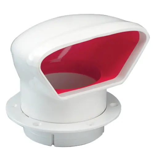 4" Deluxe Low-Profile Cowl Vent, 4-3/4" dia. Cutout Size 4" Deluxe Low-Profile Cowl Vent, 4-3/4" dia. Cutout Size
