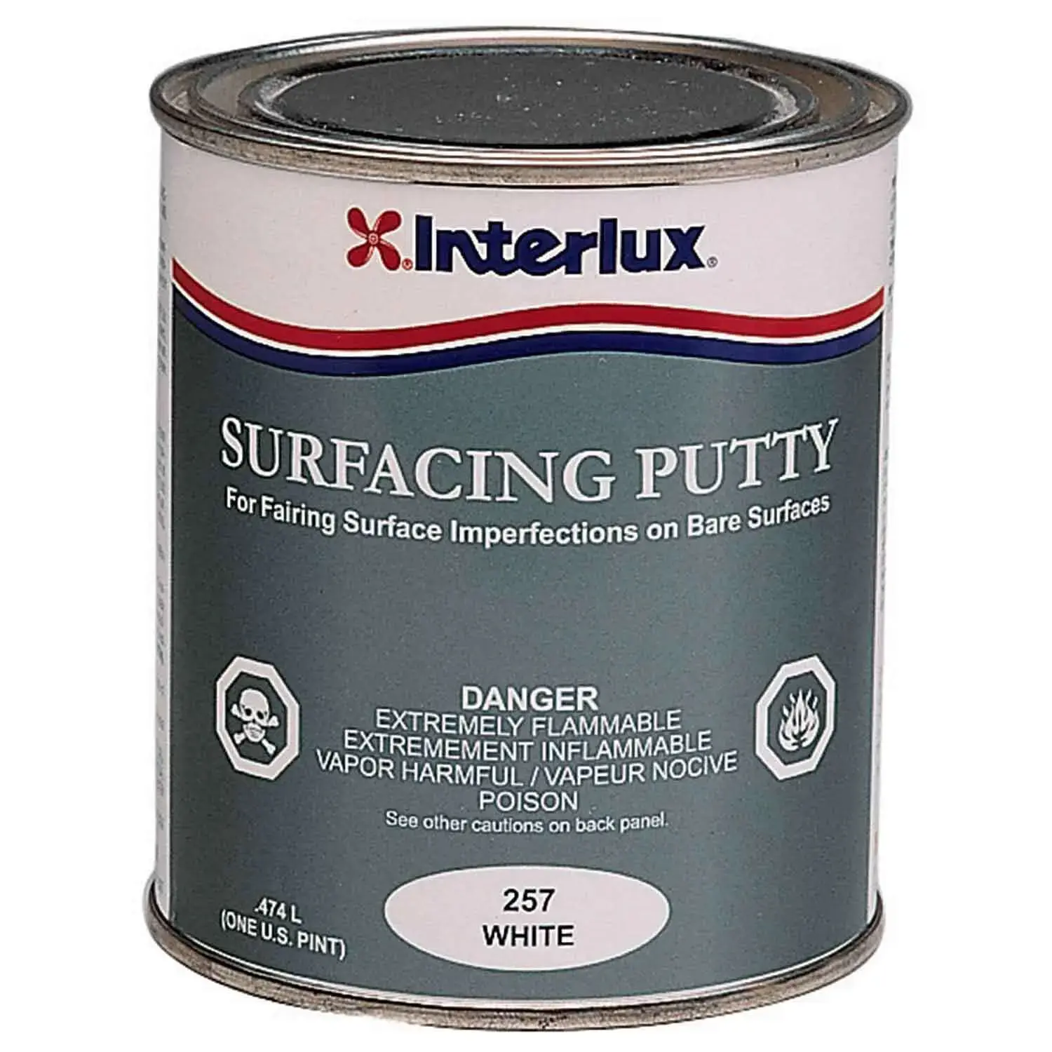 INTERLUX 257 White Surfacing Putty Y257/PT INTERLUX 257 White Surfacing Putty Y257/PT