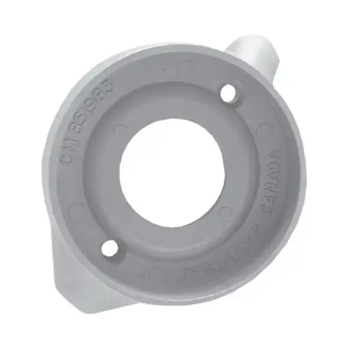 Aluminum Engine-Specific Anode for Volvo, 3.8" x 4.9" x 1.1" Aluminum Engine-Specific Anode for Volvo, 3.8" x 4.9" x 1.1"